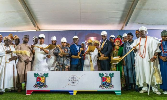 Gov Sanwo-Olu performs groundbreaking ceremony of Lagos Film City worth $100 million