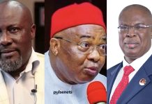 Kogi, Imo, Bayelsa guber: White Witches and Wizards of Nigeria Predict Dino Melaye, Uzodinma, Sylva’s fate