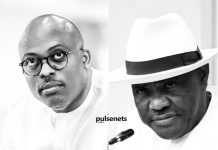 Rivers Crisis: Wike, Fubara meet in Aso Rock, shake hands