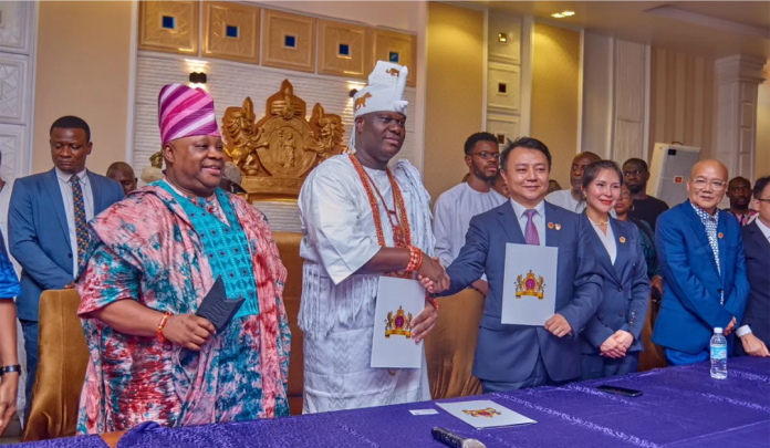 Ooni partners Chinese company to create 50,000 jobs in Osun