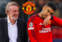 Man Utd signing Casemiro for £60m a mistake — Sir Jim Ratcliffe