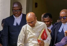 Emefiele arrives Lagos court over fresh $370 million fraud