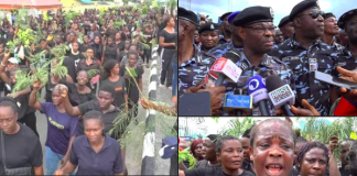 Bayelsa Guber : Protesters storm police headquarters, demand CP removal