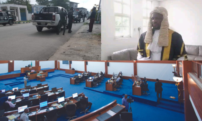 Rivers House of Assembly reconvenes under heavy security, takes decision on Fubara