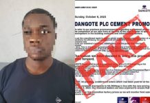 Man arrested for defrauding Nigerians with cement price slash scam
