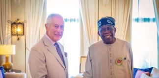 President Bola Tinubu meets King Charles of England