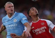 Haaland breaks new record but Manchester City lose top spot to Arsenal