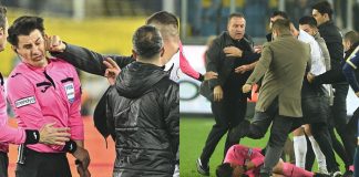 Turkish league suspended amid MKE Ankaragucu president’s punching of referee