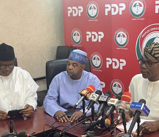 PDP NWC suspends national chairman, secretary