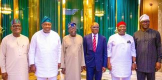 2027 Presidential Race: G-5 PDP Governors Endorse Tinubu