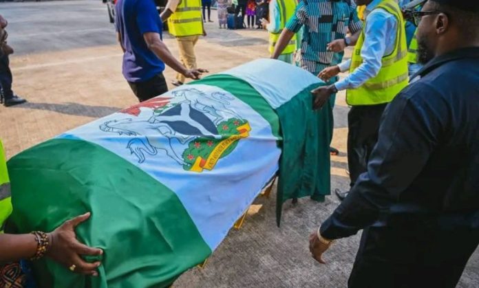 Rotimi Akeredolu’s body arrives Nigeria