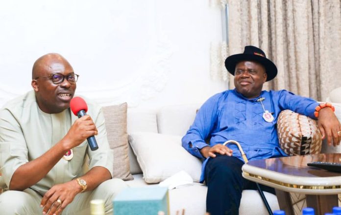 Rivers State Governor Fubara Reveals Reason for Visiting Governor Diri of Bayelsa State