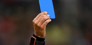 Football to introduce blue cards in biggest refereeing change for years
