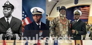 Son of King Alfred Diete-Spiff Becomes An American Naval Officer