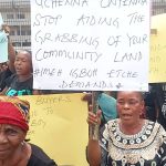 430216505_3648412482041681_759715666736167622_n-150x150 Igboh Etche Women Protest Sons Abductions at Rivers State Government House (Photos)