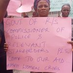 431912703_3648412135375049_585076591874844471_n-150x150 Igboh Etche Women Protest Sons Abductions at Rivers State Government House (Photos)