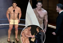 Moment John Cena went naked to present award at Oscars [VIDEO]