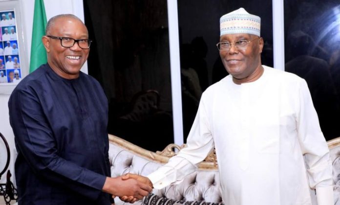 Peter Obivisits Atiku in Abuja