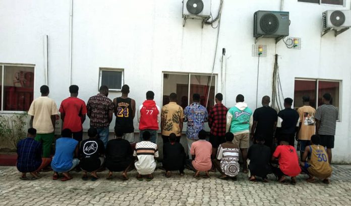 EFCC nabs 26 suspected internet fraudsters in Port Harcourt