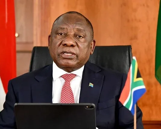 Cyril Ramaphosa re-elected South African president
