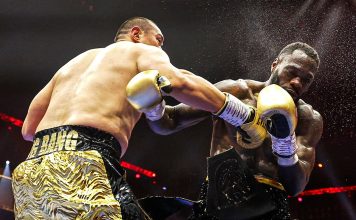 Zhilei Zhang finishes Deontay Wilder in brutal 5th-round TKO