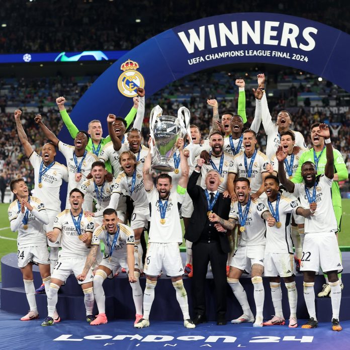 Real Madrid Crowned Champions League Winners After Securing Victory Against Dortmund