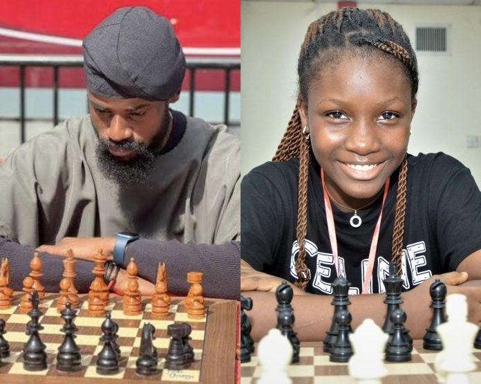 12 years Bayelsa chess prodigy Deborah Quickpen to play Guinness World Record Holder, Tunde Onakoya