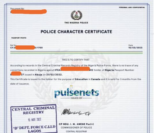 UNDERCOVER: How I Secured a Valid Police Character Certificate for Kirikiri Prison Inmate with N45,000