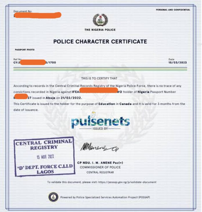 UNDERCOVER: How I Secured a Valid Police Character Certificate for Kirikiri Prison Inmate with N45,000