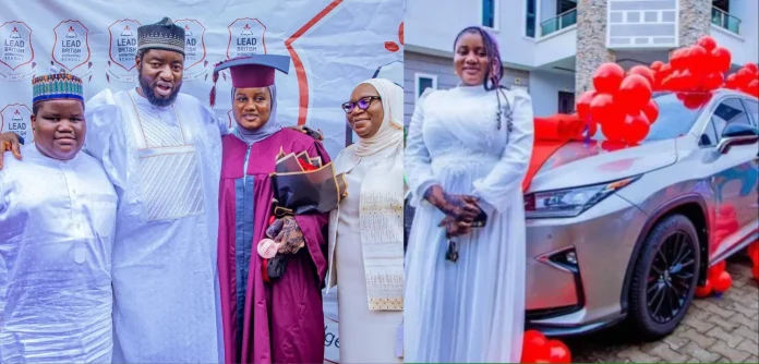 Nigerian lawmaker gifts daughter SUV for graduating from secondary school