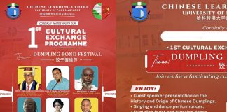 Uniport Hosts Inaugural Dumpling Bond Festival to Celebrate Nigerian-Chinese Cultural Exchange