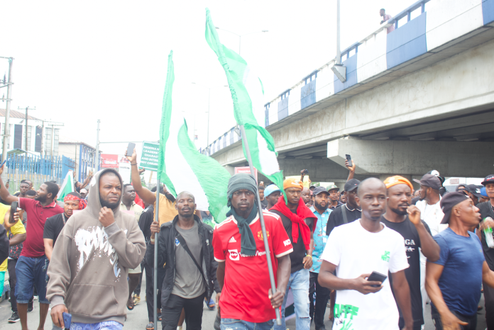 Port Harcourt: Protesters Storm Pleasure Park for Hunger Protest