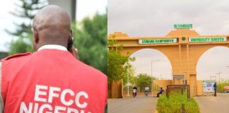 EFCC Raids Private Hostels In Usmanu Danfodiyo University Sokoto, Arrests Multiple Students