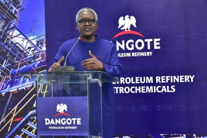 Dangote Refinery to Roll Out Petrol in 48 Hours