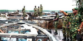 Bunkering: Army Destroys Over 115 Illegal Refining Sites in Bayelsa