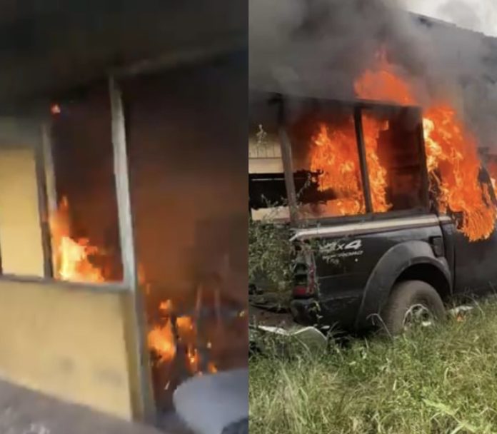 Breaking: Rivers: Eleme LG secretariat set ablaze