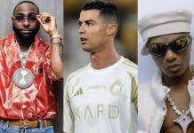 Wizkid or Davido: Cristiano Ronaldo picks favourite Nigerian singer