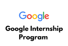 Google Internship Program 2025; Apply Now