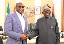 Allen Onyema Meets Tinubu At Presidential Villa Abuja