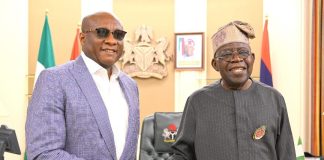 Allen Onyema Meets Tinubu At Presidential Villa Abuja