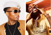 Davido reacts after breaking Wizkid’s Spotify record