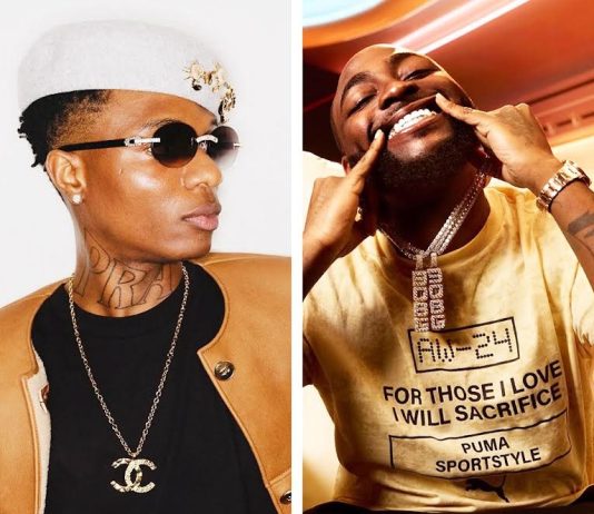 Davido reacts after breaking Wizkid’s Spotify record