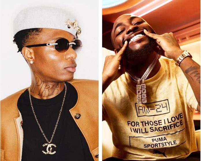 Davido reacts after breaking Wizkid’s Spotify record