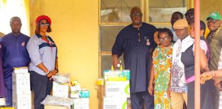 Cholera Outbreak: Nembe Ibe USA, Congress Donate Medical Supplies, LGA Boss Applauds Diaspora Support