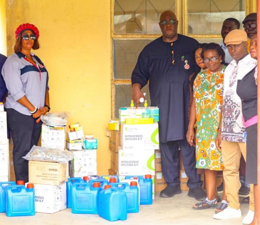 Cholera Outbreak: Nembe Ibe USA, Congress Donate Medical Supplies, LGA Boss Applauds Diaspora Support