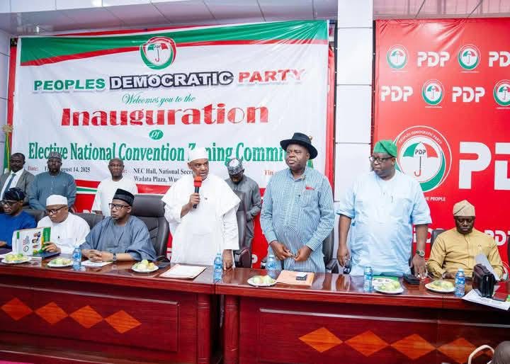 PDP Inaugurates Diri-led Convention Zoning Committee