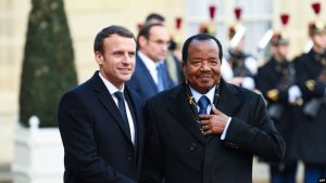 paul-biya-and-macron-300x169 Paul Biya Declared Winner of Cameroon’s Disputed Election, Extends Four-Decade Rule Amid Fraud Allegations