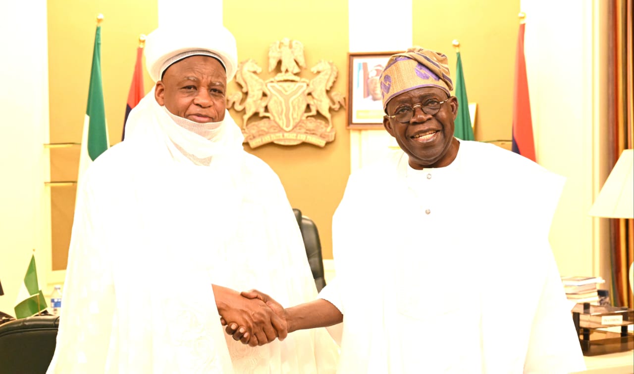 Christian Genocide: Tinubu Meets Sultan of Sokoto in Abuja as Interfaith Unity Talks Intensify