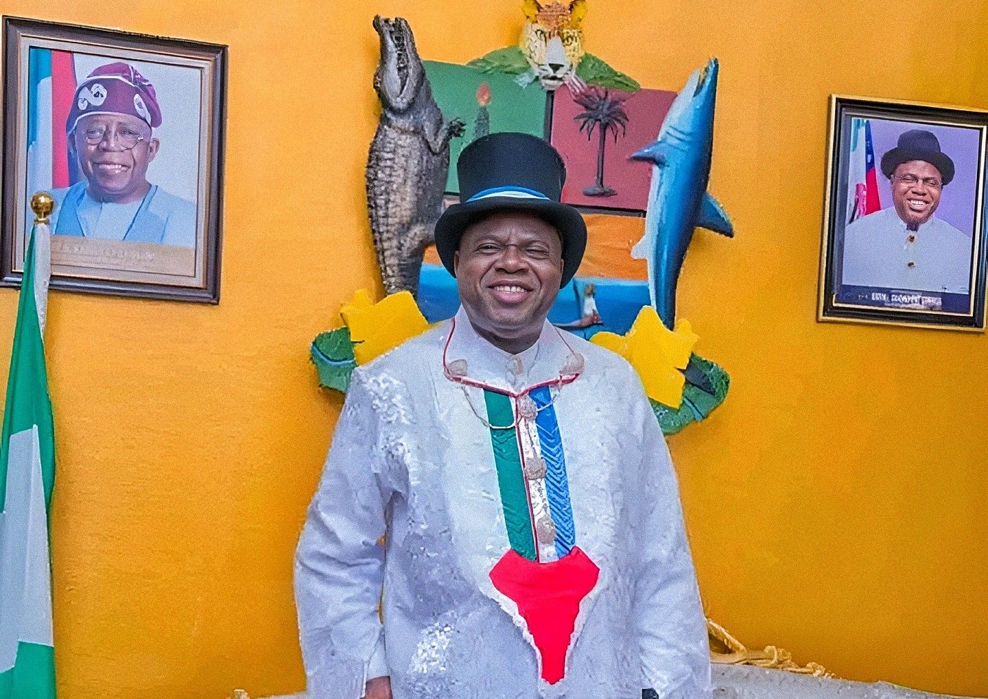 Douye Diri Joins APC: Bayelsa Governor Officially Dumps PDP for the Ruling Party