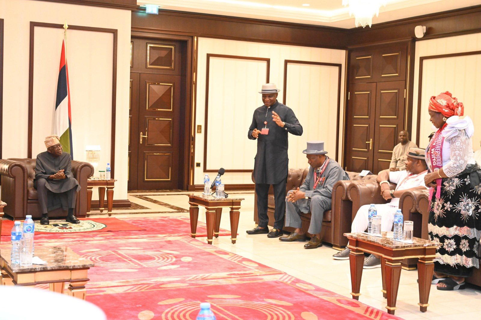 BREAKING: Tinubu Receives Ogbia Kingdom Rulers, Praises NDDC MD Samuel Ogbuku